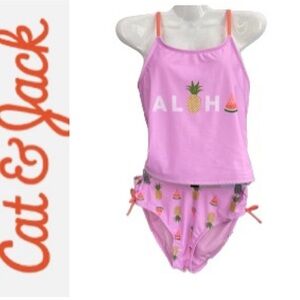 Girls 2 Pc. Tankini Swim Suit Cat & Jack